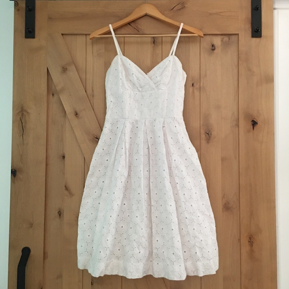 Lilly Pulitzer White Eyelet Dress Size 4
